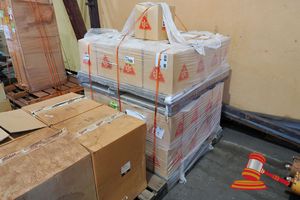 109 · CJC FILTER INSERTS, LOOKS LIKE ALL ARE TYPE 24/27 ARTICLE PA5601301. APPROX 49 TOTAL ON PALLET. DIMENSIONS APPROX 1200mm x 1200mm x 1640mm H.