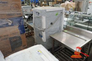 94 · PASS THRU DISHWASHER 1500*800 WITH FEED BENCHES,STAINLESS STEEL 1 SINK BENCH & 1 SINGLE BENCH
