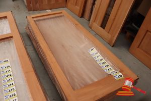 Timber Door Frame, Code: Ambon 4, 2040 X 820 X 25mm