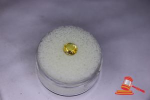 36 · CITRINE, ROUND CUT, 0.7 CTS