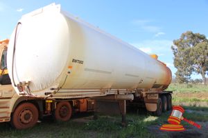 16 · 1997 Tieman Water Trailer White, Tri Axle Reg #: KBC949Y Lic to: 30/06/2027 VIN: 6B9TA2011VMAC1011 (Asset # WT02) S846 Condition: Panel: FAIR, Paint: FAIR, Tyres: FAIR, Overall Condition: FAIR
