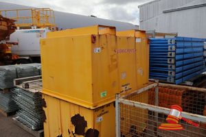 42 · YELLOW STEEL BIN APPROX DIMENSIONS 1450mm L x 1250mm W x 950mm H