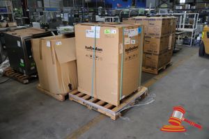 1 · MOFFAT TURBOFAN PROVER/HOLD COMBI OVEN, MODEL: P12M, MATERIAL: AUP12M, SN:2285586, 12T MANUAL 230-240V 50HZ 1PH 1.9KW, POSS UNUSED (BOXED), APPROX; 740MM W X 870MM D X 1.2M H, ON A PALLET (IRIS-031565)