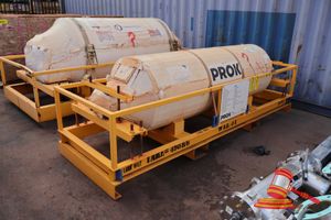 4 · 1 X PROK TAIL PULLEY, MODEL: FMG-6000515-A00001, P/N: BP00353653, DIA 814MM X 2350MM, SEALED BEARING 2220-2CSK/VT143, 3000MM, 6MM DBCL SMOOTH LAGGING, 2600KG (WRAPPED). (B6451447), (PO 81952028/03, PLANT# 1001)