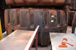 4 · 1 X EARTHMOVING TYRE, D-LUG, 65/65-57, SN: S35002593, APPROX 3.8M DIAMETER, (SOME MARKS)