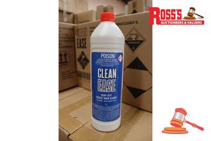 252 · 2x BOXES OF CLEAN EASE HEAVY DUTY DRAIN CLEANER, 1L, 20x BOTTLES TOTAL