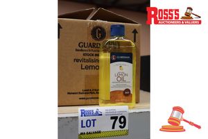 12x Bottles Of Guardsman Revitalising Natural Lemon Oil, 473ml