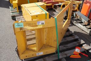 59 · 1 X KOMATSU UPPER FENDER ASSEMBLY, LH, PART NO: 56D-54-12113 N, SUIT KOMATSU HM300-1 APPROX; 1.3M L X 510MM W, SOME MARKS/RUST, ON A PALLET
