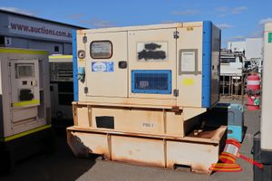 64 · 1 X FG WILSON GENERATOR , MOUNTED ON PALLET BASE, P88-1, UNTESTED (SOME MARKS / WEAR)HRS UNSIGHTED ASSET GN007, NO DATA PLATES, (B9500931)