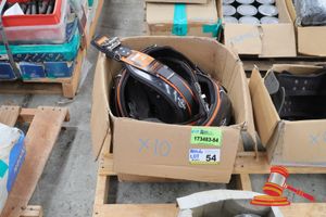 54 · 10 X BUCKAROO TRADESMAN BACK SUPPORT TOOL BELTS, MODEL: TMSRC34, (POSS UNUSED)