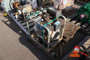 107 · PUMPS AUSTRALIA 3 INCH DIESEL TRASH PUMP, 1500 LPM, YANMAR L100 ENGINE (USED, SOME MARKS AND RUST)