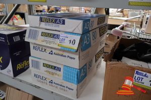 10 · BUNDLE OF WHITE A3 PAPER