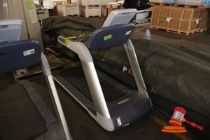 34 · PRECOR TREADMILL, MODEL: TRM 811/835/885, SN:AJXHI09140075, 240V, APPROX; 840MM W X 2M L X 1.5M H , SOME MARKS, UNTESTED