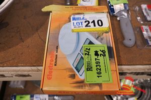 210 · SOLLENGEN 8 INCH CHEF KNIFE, ELECTRONIC 10KG KITCHEN SCALE