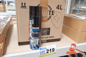 219 · 23x CANS OF BOSTON ENGINE DEGREASER, 400g