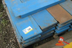 25 X Steel Shelf Pieces, Suit Pallet Racking 850 X 230 Each