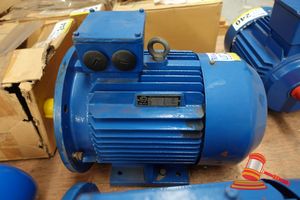 1 X B&L 3-Phase Induction Motor, Frame: Y2 132s1-2, 5.5 Kw, 415 Volts, 10.5 Amps, Untested