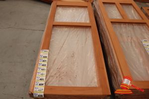 Timber Door Frame, Code: Ambon 3, 2040 X 820 X 25mm
