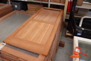 Timber Door (No Glass), Code: Ed 89, 2040 X 820 X 25mm
