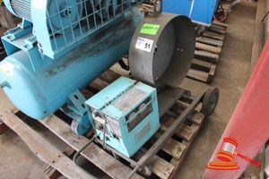 51 · Multi Process Wire Feeder, Make: Lincoln Electric, Model: LN8, Serial: 161451, Condition: Unknown, Untested.