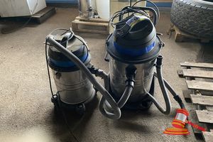 2 X Kinchrome Workshop Vacuume Cleaners. 240v