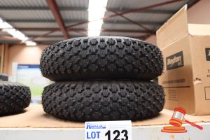 2x Tyres, 4.80/4.800-8
