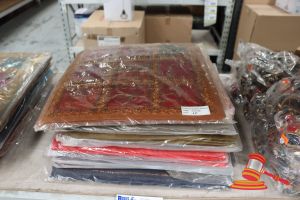 419 · APPROX 50 x ASSORTED CUSHION COVERS, 40 x 40cm