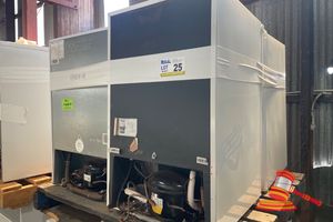 3 X WHIRLPOOL MODEL:WRO12SW, 120L GROSS VOLUME, 480MM D X 500MM W X 760MM H, 1 X HISENSE HRBF125, 125L TOTAL VOLUME APPROX; 480MM D X 500MM W X 760MM H, SOME MARKS, UNTESTED, ON A PALLET