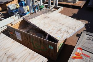 Wooden Crate Containing Qty Of Approx 6, Sm041084 Inlet Screens, Approx Dims Of Box L530mm X 1000mm X 1440mm (Cont# Tghu4134406, Iris: Wheatstone)