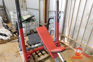MATRIX MAGNUM BREAKER OLYMPIC INCLINE BENCH (ASSET# 21)