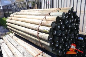 Approx 70 X 1.8m X 85-100mm Pine Posts