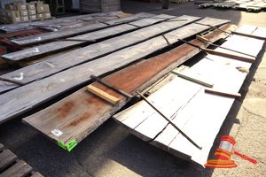 Live Edge Jarrah Slab, 6.3 X 390/660 X 50