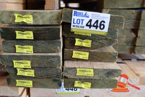 12x Lengths Of Non-Structural, H4 Treated Pine Timber, Approx 170 X 35mm X 3.6m