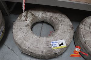 64 · REEL OF PVC SPIRAL HOSE, 12 x 18mm x 50m