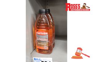 234 · 2x BOTTLES OF CARLUBE 2-STROKE MOTORCYCLE OIL