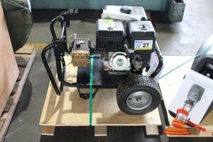 27 · 1 X PRESSURE CLEANER PETROL, EUROTECH, 15HP 15LWP AT 4000PSI, MODEL: 4000PSI, REQUIRES A BATTERY, MANUAL START, ELECTRIC OPTION, UNTESTED (MANUAL INCLUDED) ASSET 017/05/26