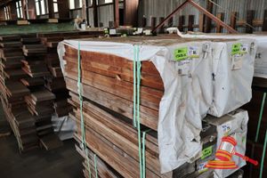 66 · JARRAH SKIP DRESSED, STD & BTR, 190 x 36 , 29LM, RANDOM LENGTHS, QTY 0.220M3, (L1250 x W400 x D500 TRANSPORT SIZE ONLY APPROX) (PACK# 2479725)