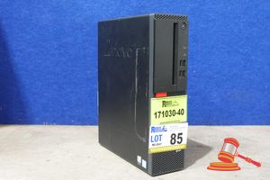 LENOVO THINKCENTRE M910S PC, INTEL I5 6500 CPU 3.2GHZ, 8GB RAM, 500GB HDD, NO OS, UNTESTED SN: PC0Q4YGW / AN: ITT23489, UNTESTED (SOME MARKS / NO POWER CABLE)