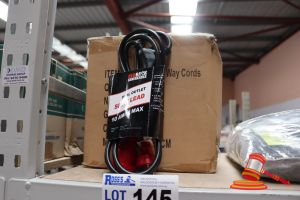 145 · BOX OF SPLIT LEAD DUAL OUTLETS