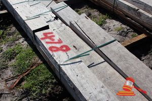 478 · MULTIPLE JARRAH SLEEPERS, 27 LINEAL M, 200 X 100