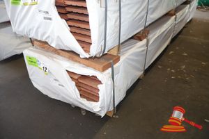 Pack Of Jarrah Overlay, Fj Feature, 130mm X 013mm, .27.43m2, 211lm, Random Lengths (Transport Size L2.960mt X W450mm X H350/400mm, 350kg Weight Approx) (Pack# 320029839)