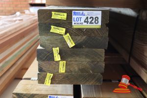 428 · 6x LENGTHS OF STRUCTURAL MGP 10, H4 TREATED PINE TIMBER, APPROX 240 x 45mm x 2.4m