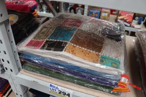 Bundle Of Colourful Desi Patch Cushion Covers, 40 X 40cms