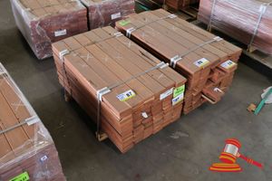87 · PACK OF JARRAH DECKING FEATURE, 108 LM, 086 x 019, 9.82M2 WITH 9.5mm GAP (PACK NO: 320026165) TRANSPORT DIMS PACK SIZE L900 x W520 x H450,
