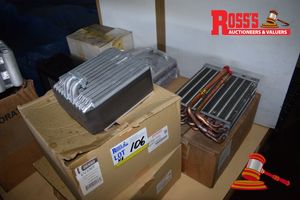 Unused Lot of 5 Jayair Automotive Air Conditioning Evaporators, Type EV3153 & EV 0005