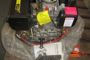 7 · KIPOR SINGLE CYLINDER DIESEL ENGINE, ELECTRIC START, 2.5KW, # HP170FE (UNUSED)