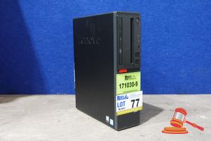 77 · LENOVO THINKCENTRE M920S PC, INTEL I5 8500 CPU 3GHZ, 8GB RAM, 256GB SSD, NO OS, UNTESTED SN: PC15S7Y5 / AN: ITT26867, UNTESTED (SOME MARKS / NO POWER CABLE)