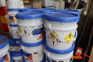 2x TUBS OF ECO-CHLOR DRY CHLORINE TABLET BACTERICIDE (GRANULAR), 10kgs PER TUB