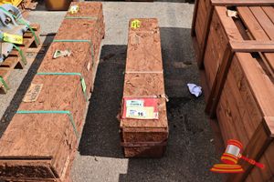 Caterpillar Cylinder G, Part Number 143-3033, Approx; 1.3m W X 270mm D X 320mm (In Wooden Crate)