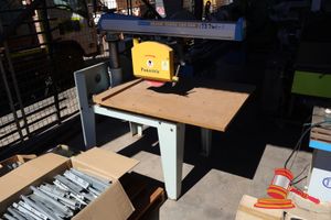 1 · 1 X PANECTRIC RADIAL ARM SAW, MODEL: MSJ900, SN:F380B1, APPROX 1.2M X 1.8M, UNTESTED